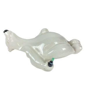 Coca Cola Polar Bear Ceramic Figurine 13.5"